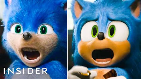 All The Sonic The Hedgehog Design Changes They Made For The Live