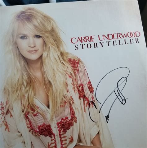 Genuine Carrie Underwood Autograph Or Not Autograph Live