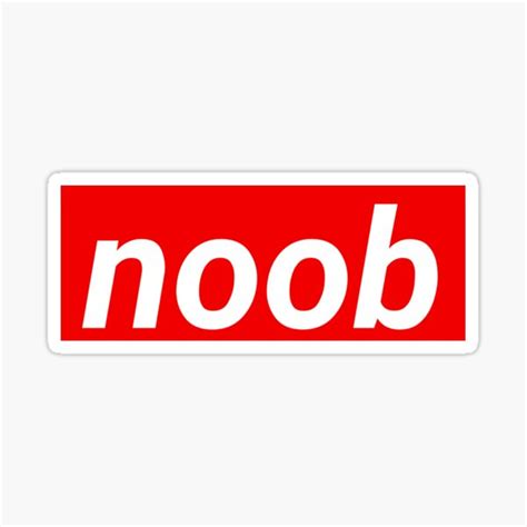Fortnite Noob Stickers Redbubble