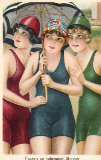 Stunning Art Deco Poster Bathing Belles S Art Deco Fashion Art Deco Illustration Art