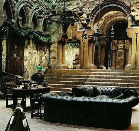 Salle Commune Des Serpentard Slytherin Slytherin Harry Potter Hogwarts