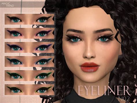 Mh Eyeliner N02 The Sims 4 Catalog