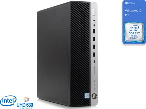 Hp Elitedesk 800 G4 Desktop Intel Core I7 8700 Upto 46ghz 16gb Ram