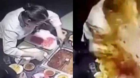 Boiling Soup Explodes Waitresss Face Retrieve Lighter Video Viral On