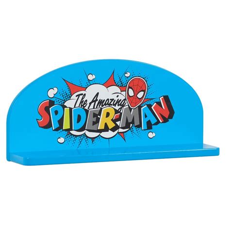 Marvel Spider Man Shelf Happy Beds