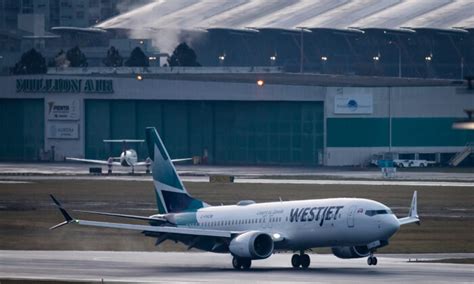 Westjet Marks Milestone With Canadas First Boeing 737 Max Flight Since