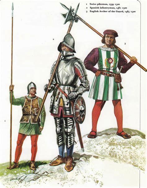 European Soldiers Of The 14th And 15th Centuries Medieval World