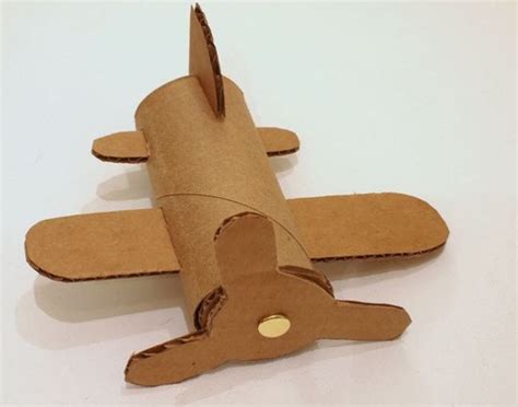 Faça Você Mesmo Avião Com Rolo De Papel Higiênico Airplane Crafts