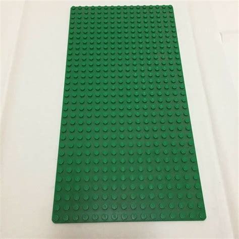 Lego Green Base Plate 16x32 5x10 Inches Ebay Lego Buildable Figures