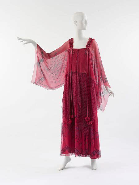 Zandra Rhodes Evening Dress British The Metropolitan Museum Of Art