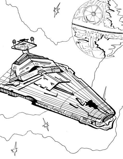 Star Wars Star Destroyer Colouring Pages Colouring Pages Coloring Home