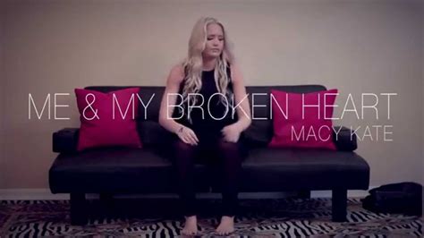 Me And My Broken Heart Rixton Macy Kate Cover Youtube