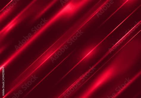 Abstract Red Background Vector Ruby Texture With Shiny Stripes