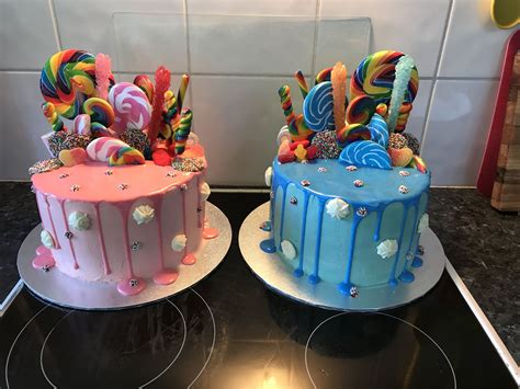 Th Birthday Cakes For Twins Cakes By Mindy Twin Birthday Cake