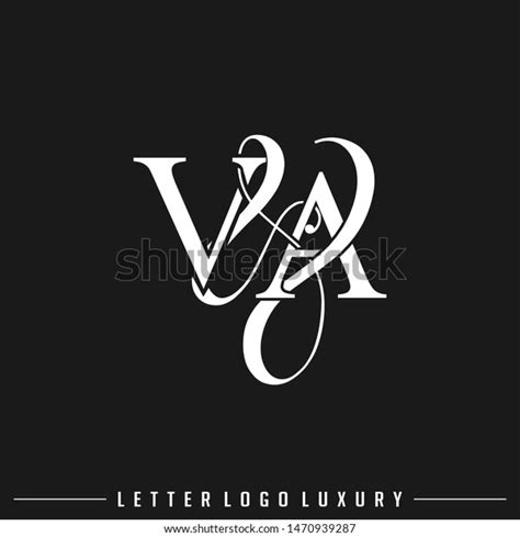 v va logo initial letter luxury stock vector royalty free 1470939287 shutterstock