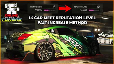 How To Increase Reputation Level Fast In Ls Car Meets Gta 5 Increase