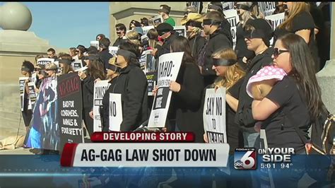 Judge Says Ag Gag Law Violates First Amendment Strikes It Down Youtube
