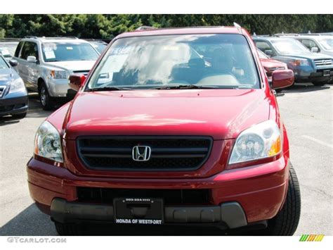 2005 Redrock Pearl Honda Pilot Ex L 4wd 52816937 Photo 2 Gtcarlot