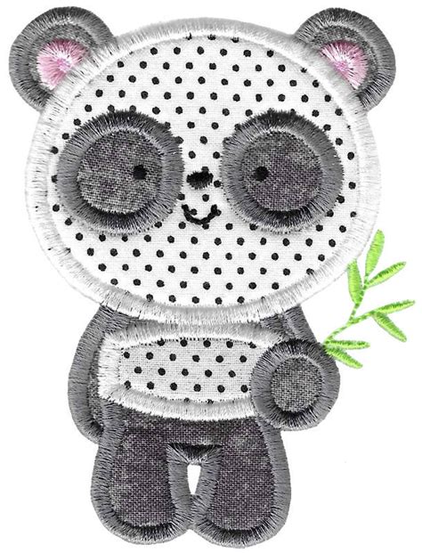 Pandas Applique Set 12 Designs 4 Sizes Products Swak Embroidery