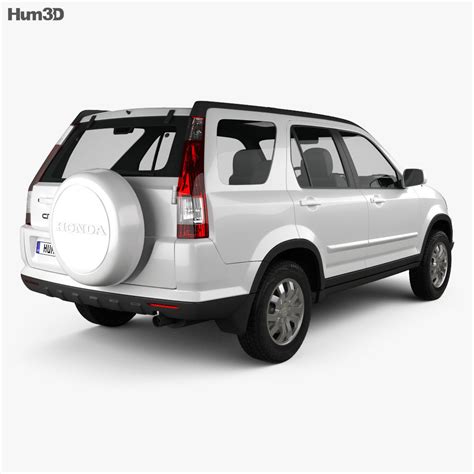 Honda Cr V 2006 3d Model Download Vehicles On