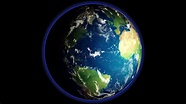 4K 3D Earth Globe Spinning - YouTube