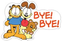 Garfield sticker 6 | Garfield, Garfield cartoon, Garfield quotes