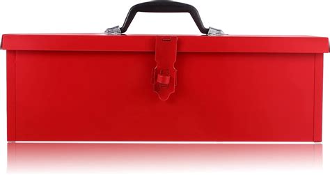 Red Metal Tool Box Metal Storage Box Iron Sheet Tool Box Household Tool