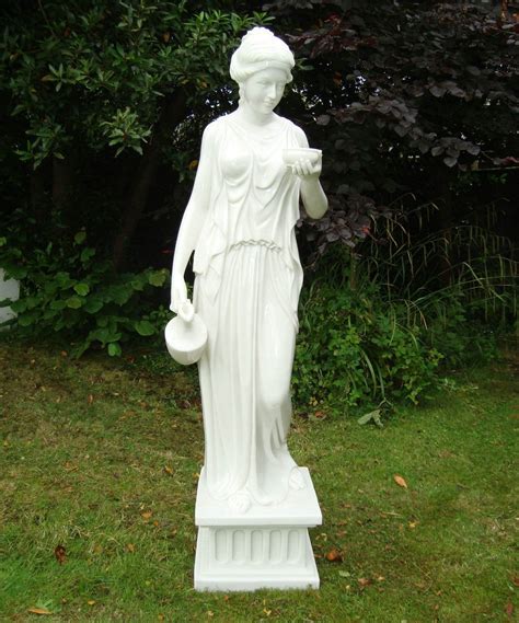 Hebe Sculpture - Large Garden Statue Ornament Art