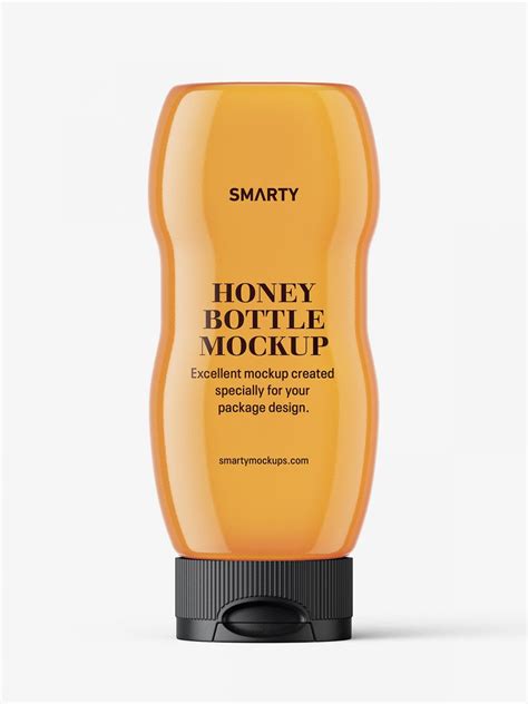 honey bottle mockup smarty mockups