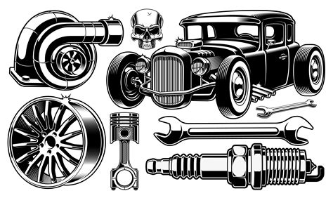 Design Elements Of Car Repair 539160 Download Free
