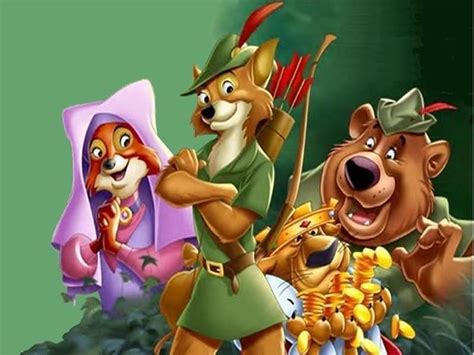 Robin Hood Cartoon Wallpapers Wallpaper Cave
