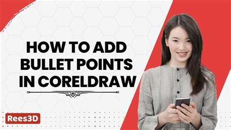 How To Add Bullet Points In Coreldraw Rees D Youtube