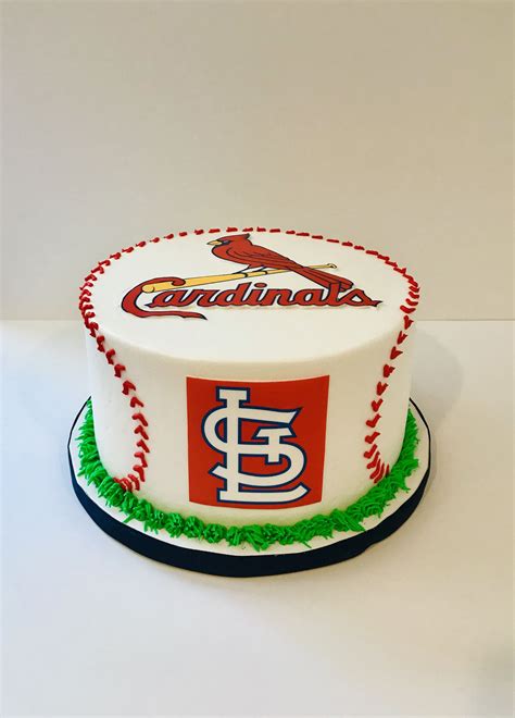 St Louis Cardinals Birthday Cake Cake Swt