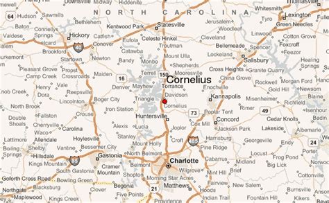 19540 Oak St Cornelius Nc Map Map