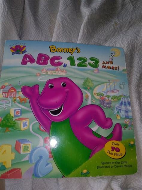 Barneys Abc 123 And More Book By Guy Davis Old New Stock Ebay
