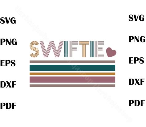 Swiftie Taylor Swift Fans The Eras Tour Svg Graphic Designs Inspire