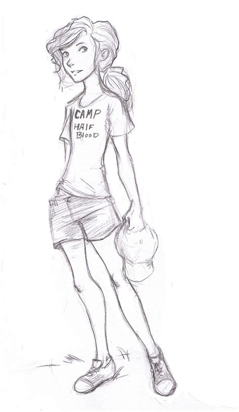 Annabeth chase is a demigod daughter of the greek goddess athena and girlfriend of percy jackson. someone drew this to be annabeth but im gonna say its a ...