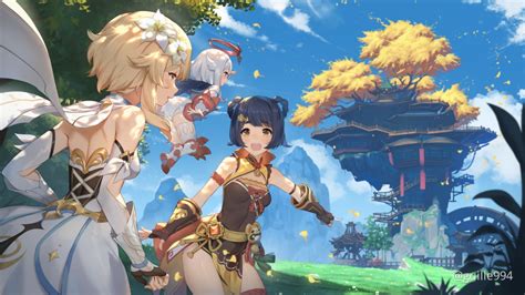 Lumine used to be a world traveler with her brother, aether, until the day of their unfortunate encounter with the unknown goddess on teyvat. Genshin Impact: How to Play with Friends - Pro Game Guides