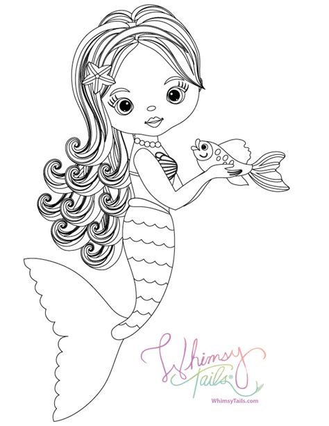 Check spelling or type a new query. Free Coloring Pages | Whimsy Tails® Mermaid and Shark Blankets