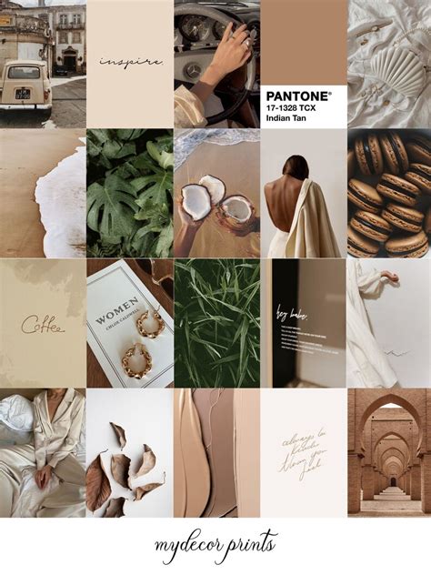 Boujee Boho 2 Aesthetic Wall Collage Kit Digital Download Etsy