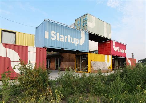 Shipping Container Village For Startups Pops Up In Amsterdam Shipping