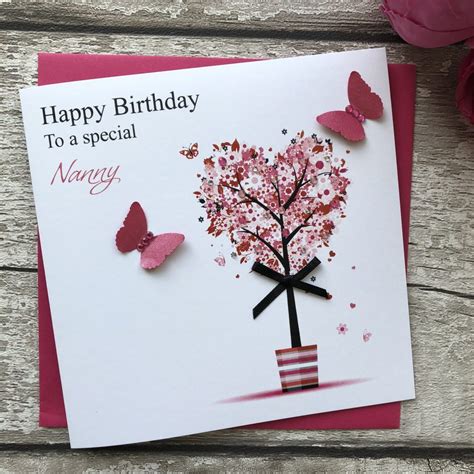 Bright on black birthday greeting cards and seals. Handmade Personalised Flower Birthday Card - Handmade Cards -Pink & Posh