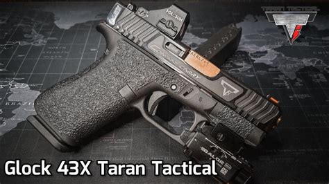 glock 43x taran tactical custom แต่งปืน glock youtube