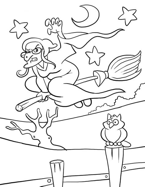 Free halloween coloring pages, halloween printables, monster coloring pages, and halloween colour in sheets for students. Free Printable Witch Coloring Pages For Kids
