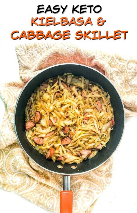 This guide covers net carbs in cabbage, keto cabbage recipes, and which cabbage has the lowest carbs. Keto Kielbasa and Cabbage Recipe - easy low carb skillet ...