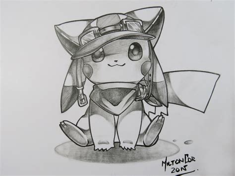 Pikachu Pencil Drawing At Explore Collection Of