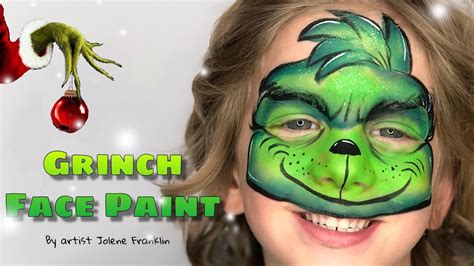 The Grinch Face Paint