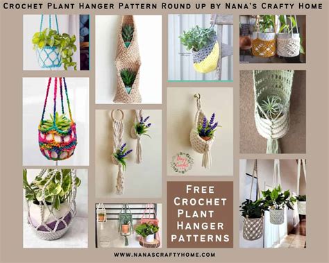 Free Crochet Pattern Flower Pot Holder Home Alqu