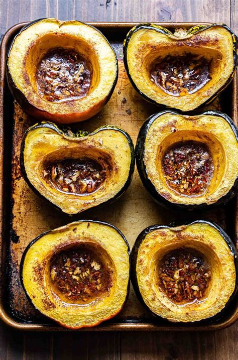 Maple Roasted Acorn Squash Recipe Runner