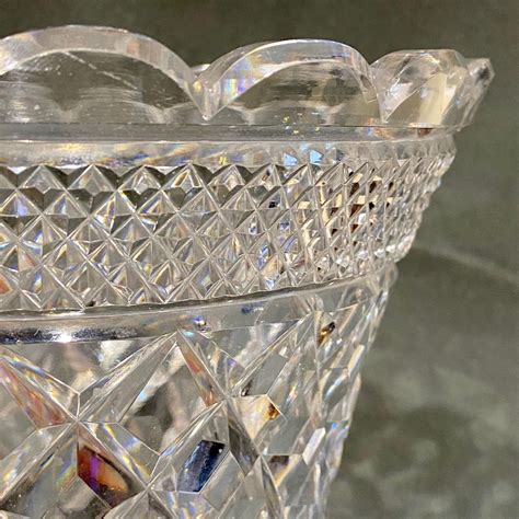 Large Antique Cut Glass Vase Get The Best Deals On Clear Antique